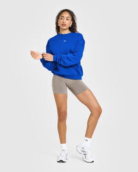 Foundations Raising the Bar Crew Neck Sweatshirt | Cobalt Blue