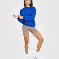 Foundations Raising the Bar Crew Neck Sweatshirt | Cobalt Blue