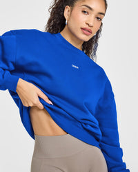Foundations Raising the Bar Crew Neck Sweatshirt | Cobalt Blue