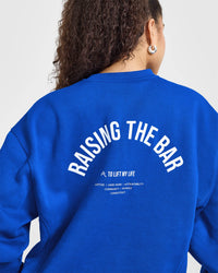 Foundations Raising the Bar Crew Neck Sweatshirt | Cobalt Blue
