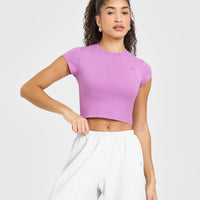 Cotton Icon Baby T-Shirt | Orchid Purple
