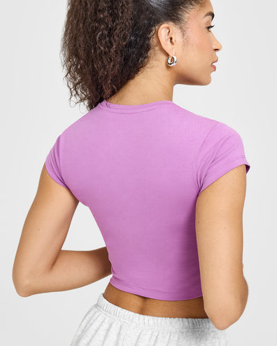 Cotton Icon Baby T-Shirt | Orchid Purple