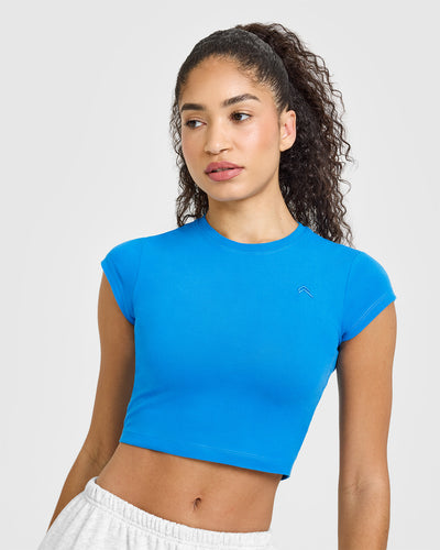 Cotton Icon Baby T-Shirt | Tropical Blue