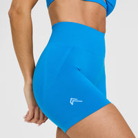 Effortless Seamless Shorts | Tropical Blue