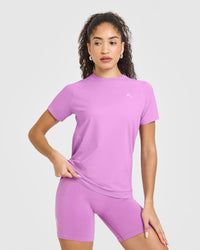 Go To Seamless Loose Top | Orchid Purple