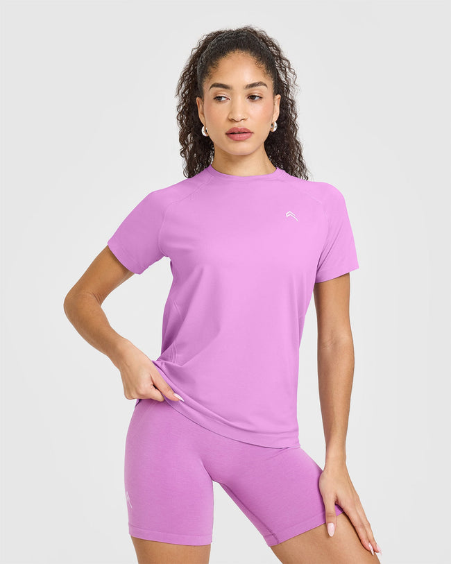 Go To Seamless Loose Top | Orchid Purple