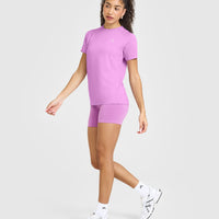 Go To Seamless Loose Top | Orchid Purple