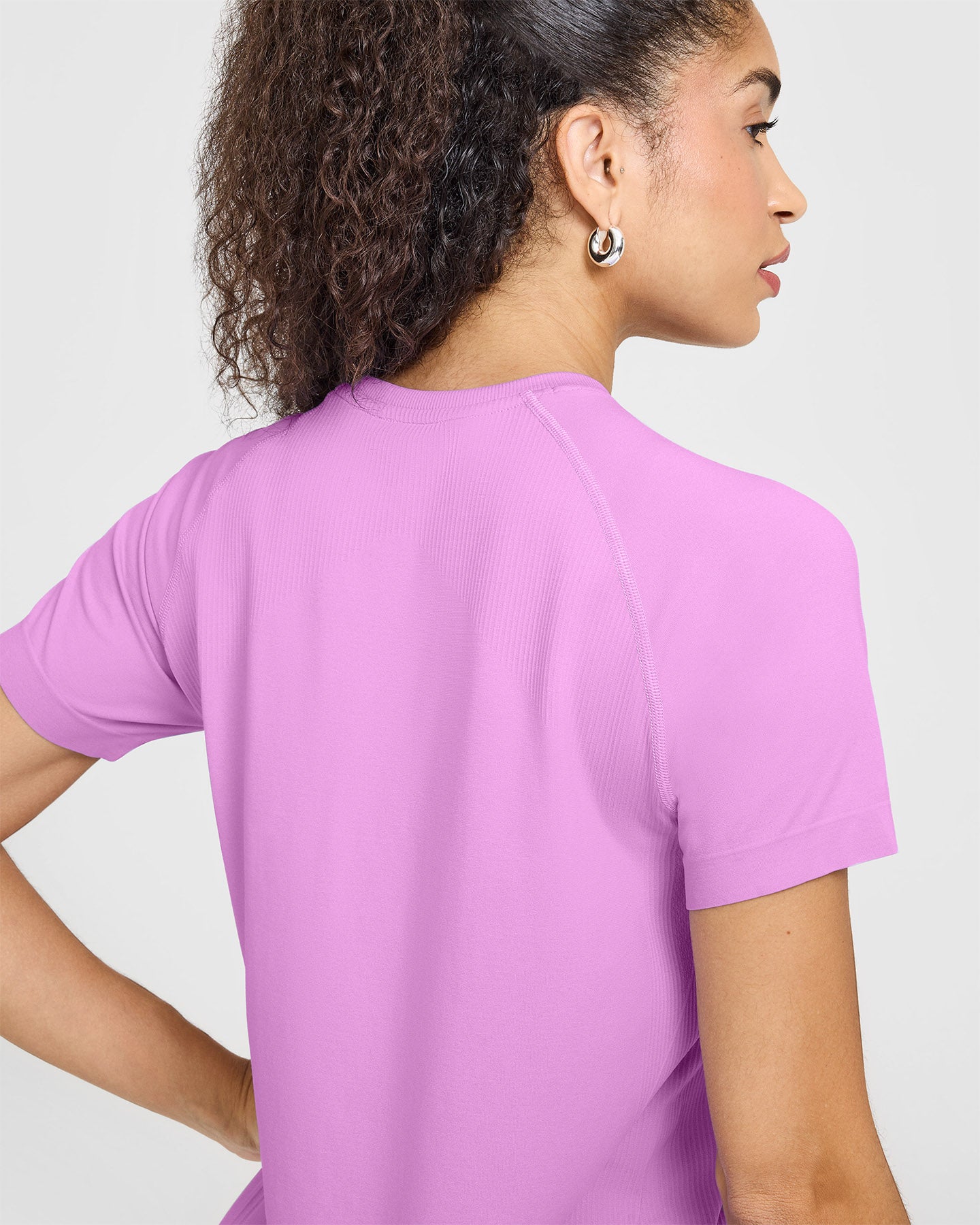 Go To Seamless Loose Top | Orchid Purple