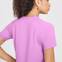Go To Seamless Loose Top | Orchid Purple