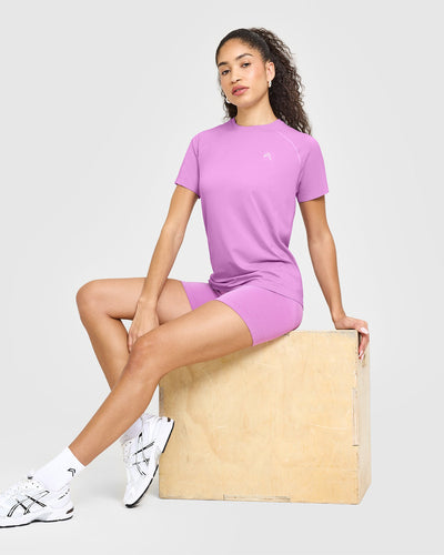 Go To Seamless Loose Top | Orchid Purple