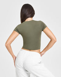 Mellowâ„¢ Soft Mid Short Sleeve T-Shirt | Alpine Green