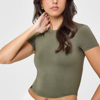 Mellowâ„¢ Soft Mid Short Sleeve T-Shirt | Alpine Green