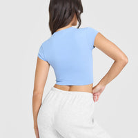 Cotton Icon Baby T-Shirt | Powdered Blue