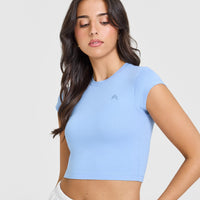 Cotton Icon Baby T-Shirt | Powdered Blue