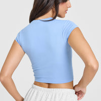 Cotton Icon Baby T-Shirt | Powdered Blue