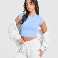 Cotton Icon Baby T-Shirt | Powdered Blue
