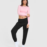 Mellowâ„¢ Soft Mid Long Sleeve Top | Petal Pink