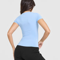 Mellow™ Soft Short Sleeve T-Shirt | Powdered Blue