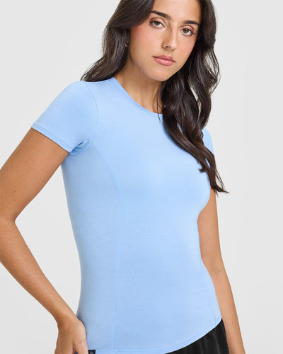 Mellow™ Soft Short Sleeve T-Shirt | Powdered Blue