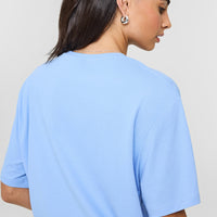 Classic Oversized Lightweight T-Shirt | Powdered Blue