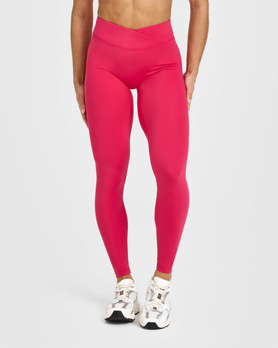 Unified Wrap Leggings | Berry Bloom