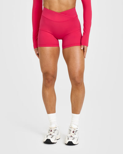 Unified Wrap Shorts 6" | Berry Bloom