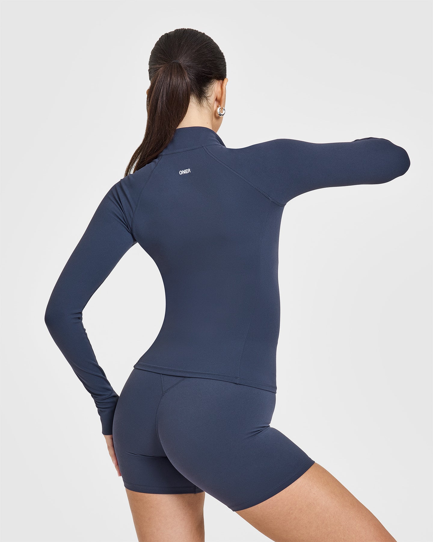 SoftMotion™ Jacket with White Logo | True Blue