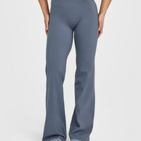 Unified Wrap Flared Bottoms | Granite Blue