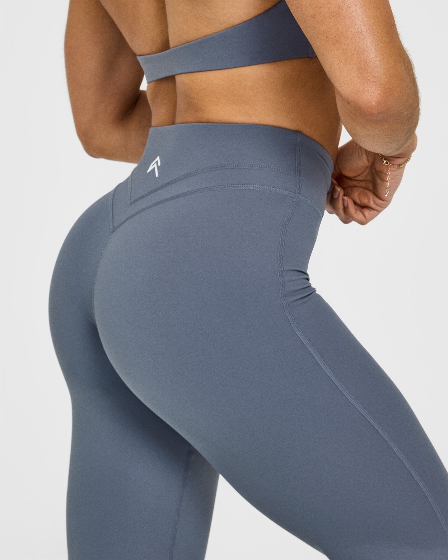 Unified Wrap Flared Bottoms | Granite Blue