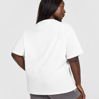 Classic Oversized Lightweight T-Shirt | White