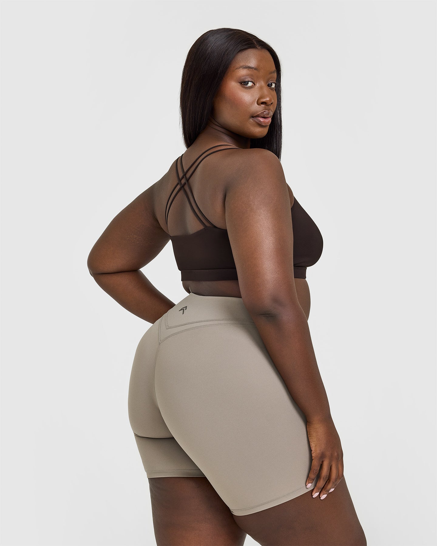 Everyday Cross Over Bralette | 70% Cocoa