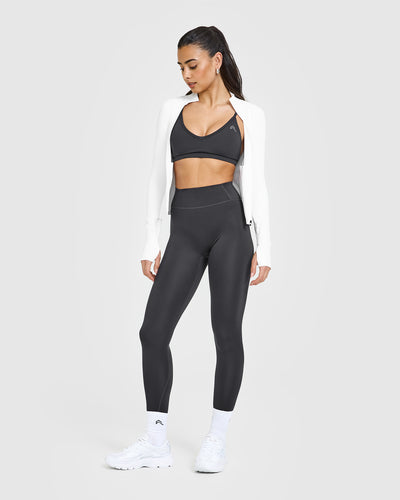Timeless Strappy Bralette | Coal