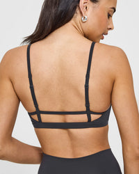 Timeless Strappy Bralette | Coal