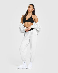 Unified Ultra Micro V Neck Bralette | Black