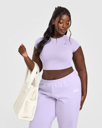 Cotton Icon Baby T-Shirt | Lavender Purple