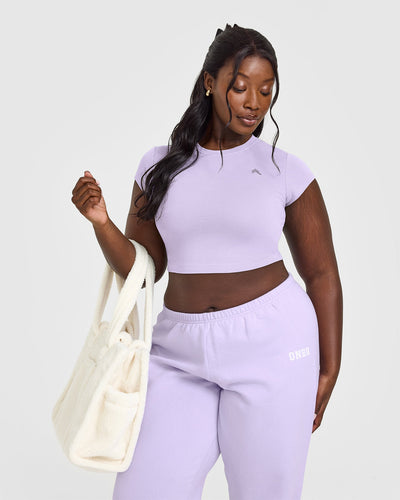 Cotton Icon Baby T-Shirt | Lavender Purple