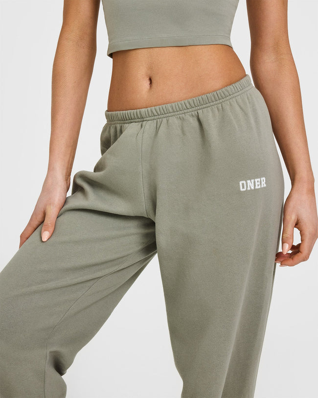 Mid Weight Joggers | Soft Sage Green