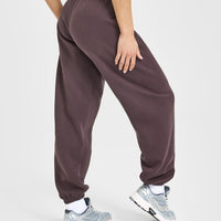 Mid Weight Jogger | Umber Brown