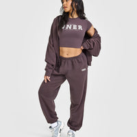 Mid Weight Jogger | Umber Brown