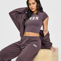 Mid Weight Jogger | Umber Brown