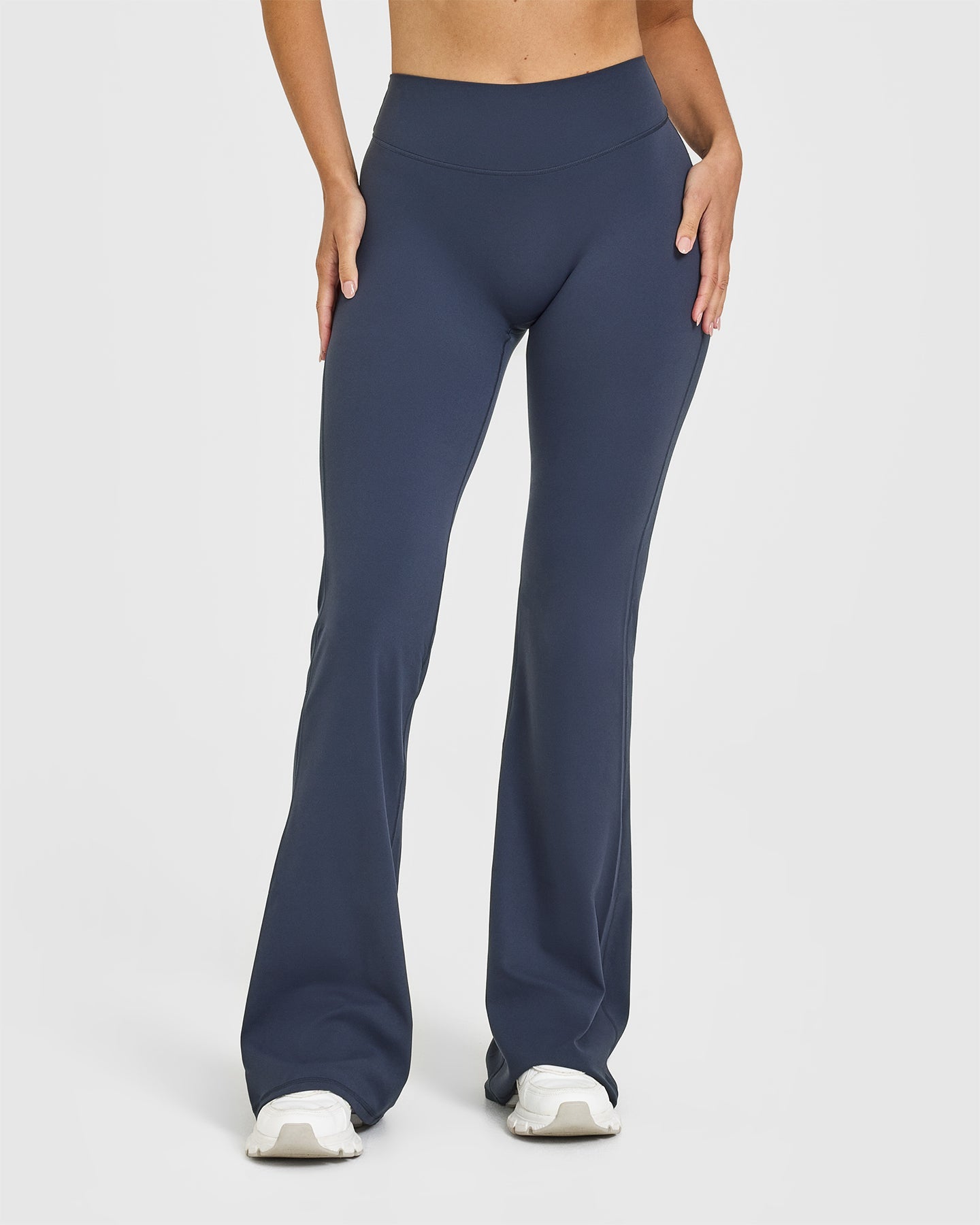 SoftMotion™ Flared Bottoms with White Logo | True Blue