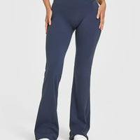 SoftMotion™ Flared Bottoms with White Logo | True Blue