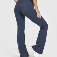 SoftMotion™ Flared Bottoms with White Logo | True Blue