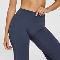 SoftMotion™ Straight Leg Bottoms with White Logo | True Blue