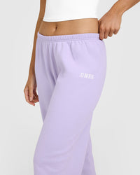 Mid Weight Jogger | Lavender Purple