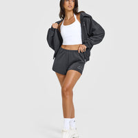 Mellowâ„¢ Rib Halter Neck Mid Vest with Built in Bra Shelf | White