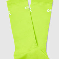 Crew Running Socks 1 Pack | Charged Lime Green