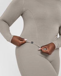 Mellow™ Soft Mid Long Sleeve Top | Warm Sand