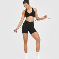Unified Wrap Shorts 6" | Black