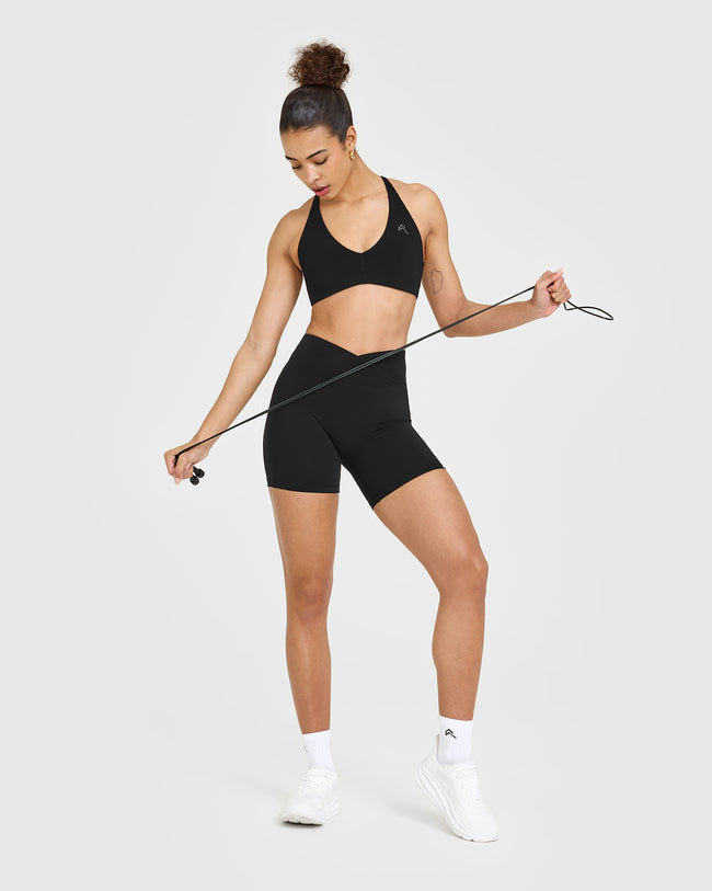 Unified Wrap Shorts 6" | Black